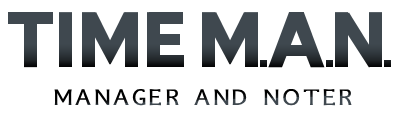 TIME M.A.N. (Time Manager and Noter) v1.0